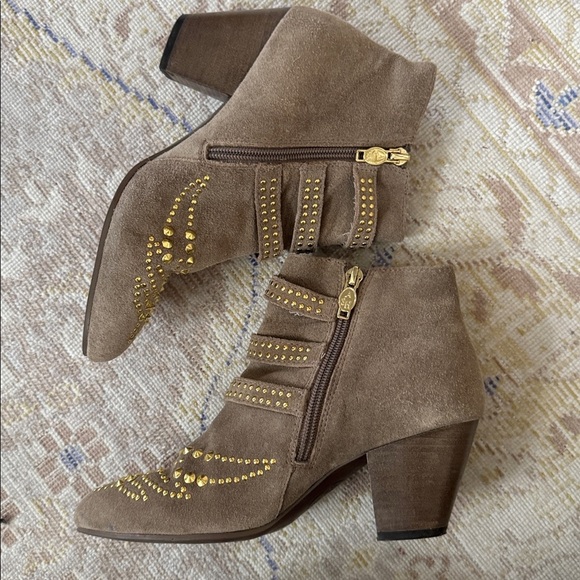 ASH Joyce suede Leather Booties Size 36 - Picture 3 of 10